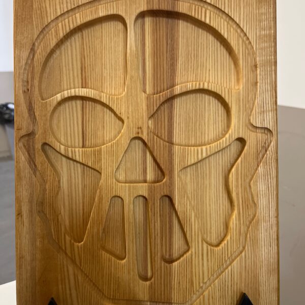 Skull serving tray